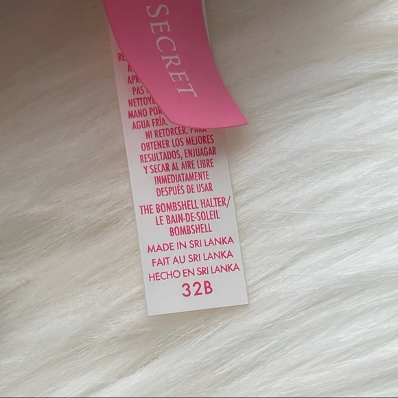 32B Vs Victoria’s Secret Bombshell Miraculous Adds-2Cups Longline Bikini Swim 2p - Picture 10 of 16